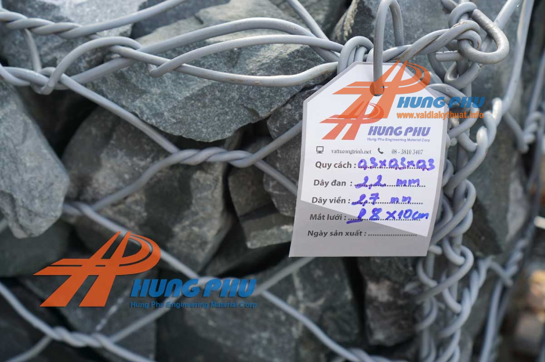 Rọ đá mạ kẽm, giá cả và ứng dụng của nó trên thị trường Việt Nam hiện nay